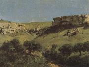 Gustave Courbet Valley painting